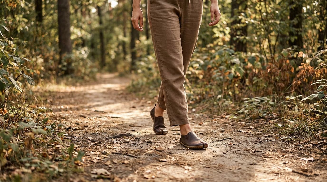 Chaussure barefoot femme : santé et posture naturelle