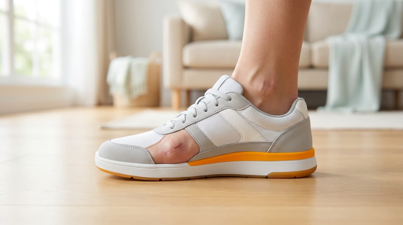 Choisir sa chaussure après opération hallux valgus
