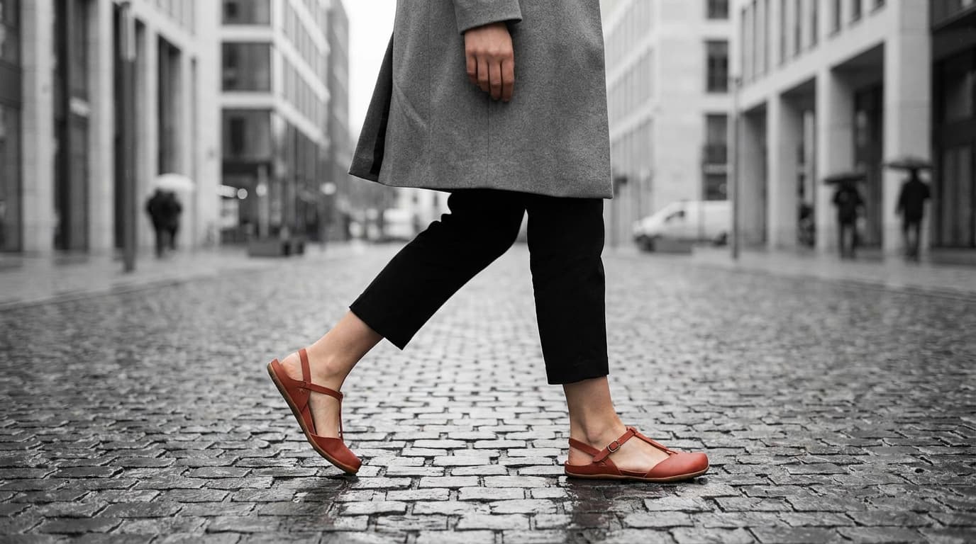 Chaussure barefoot ville femme : allier style et santé